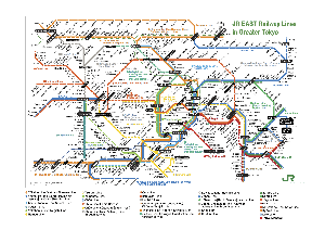Tokyo JR Map