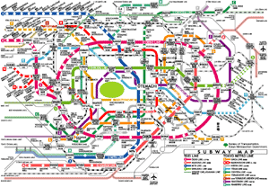 Tokyo  Subway Map
