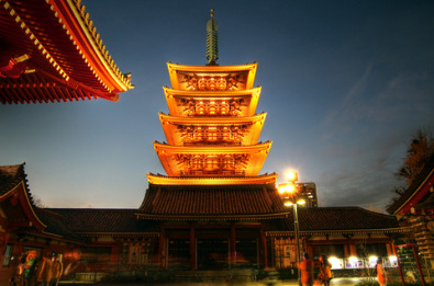 Five-storied pagoda, Asakusa, Tokyo