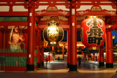 Kaminari-mon Gate, Sensō-ji Temple, Asakusa, Tokyo