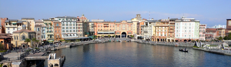 Mediterranean Harbor, Tokyo Disney Sea (photo by Cory Doctorow - Creative Commons Licence)
