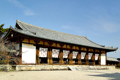 Daikōdō (Great Lecture Hall), Hōryū-ji Temple, near Nara