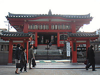 Bishamon gate, Zenkoku-ji, Kagurazaka