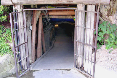 Tunnel entrance, Matsushiro Underground Imperial Headquarters at Zōzan, Nagano