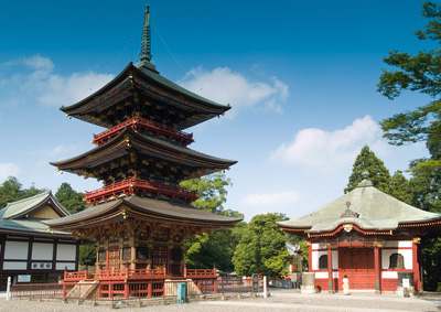 Three-storied Pagoda, Narita-san Shinshō-ji Temple (&copy; Centaur - Fotolia.com)