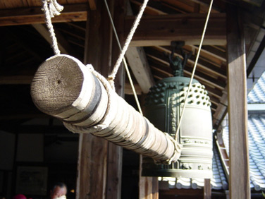 Huge bronze bell, Ryōanji Temple, Kyōto